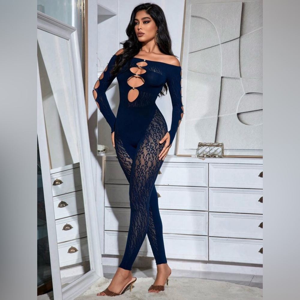 SHEIN Lace Jumpsuit